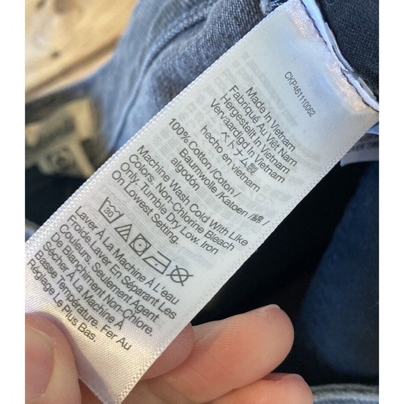 NWT Madewell Rigid Denim A-Line Skirt Size 26 Women’s Black - Picture 5 of 8